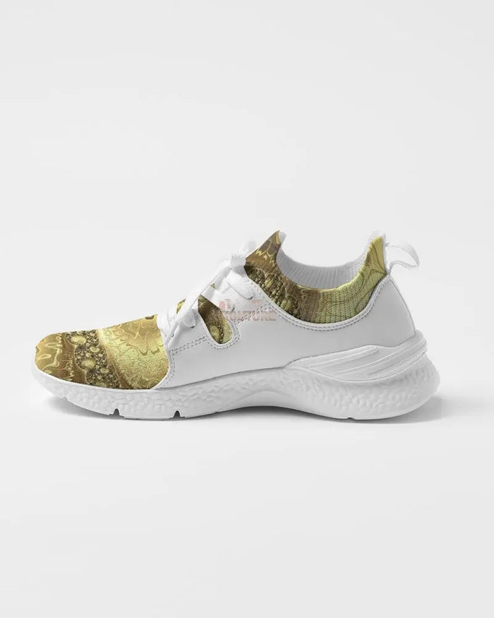 Golden Medallion Women's Two-Tone Sneaker