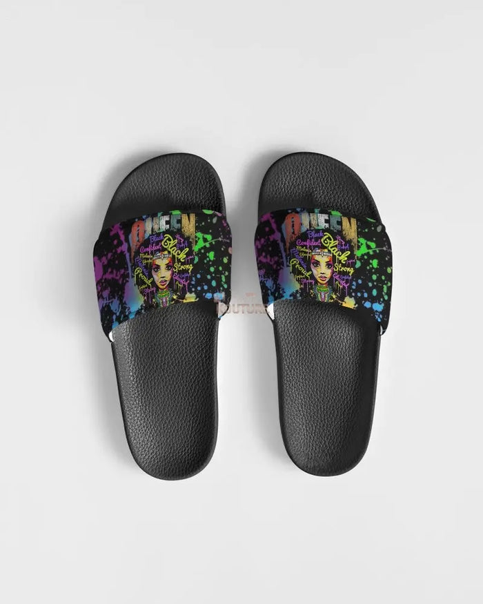 Graffiti Queen Slides Women's Slide Sandal