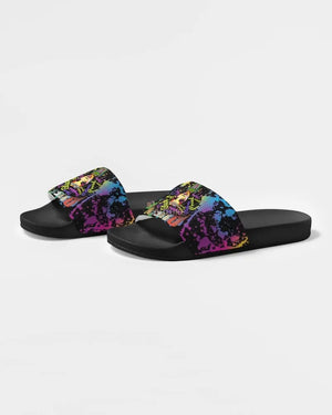 Graffiti Queen Slides Women's Slide Sandal - The Ebonee Kouture Experience Handbag Shop