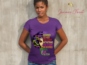 I Am The Storm Tee - The Ebonee Kouture Experience Handbag Shop