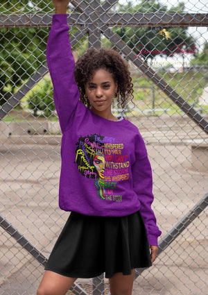 I Am the Storm Sweatshirt - The Ebonee Kouture Experience Handbag Shop