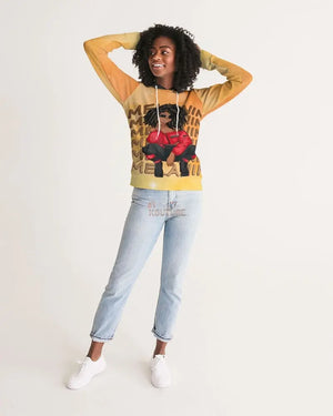 Melanated Sista Women's Hoodie - The Ebonee Kouture Experience Handbag Shop