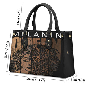 Melanin Princess Luxury Tote Bag - The Ebonee Kouture Experience Handbag Shop