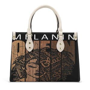 Melanin Princess Luxury Tote Bag - The Ebonee Kouture Experience Handbag Shop