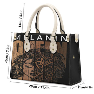 Melanin Princess Luxury Tote Bag - The Ebonee Kouture Experience Handbag Shop