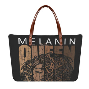 Melanin Princess Tote Bag - The Ebonee Kouture Experience Handbag Shop