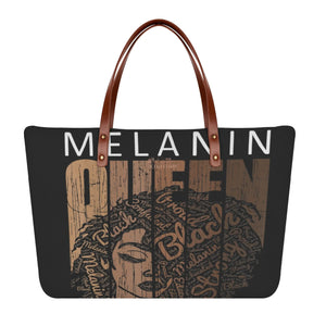 Melanin Princess Tote Bag - The Ebonee Kouture Experience Handbag Shop