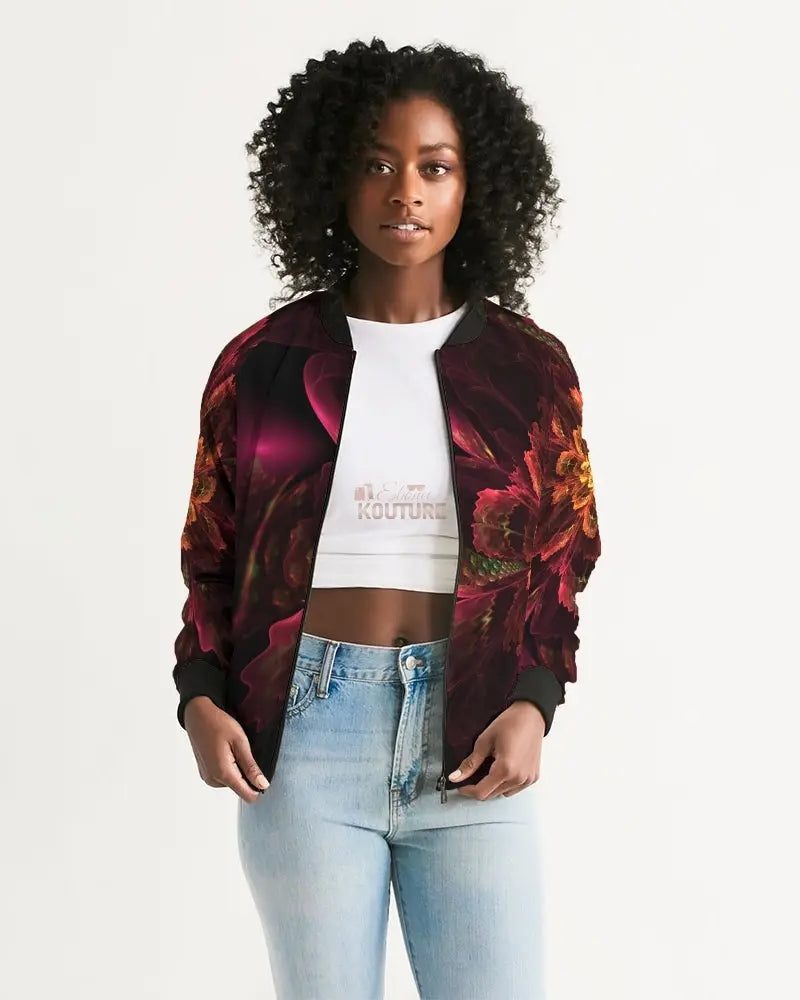 Muava Moves Bomber Jacket - The Ebonee Kouture Experience Handbag Shop