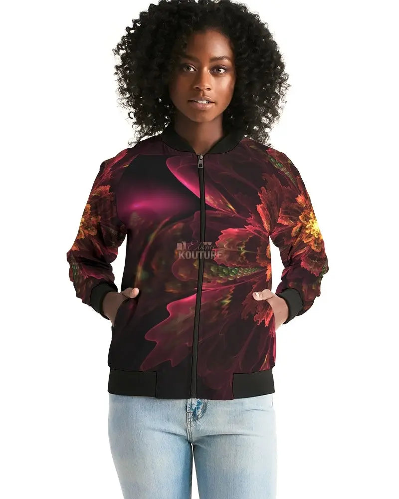 Muava Moves Bomber Jacket - The Ebonee Kouture Experience Handbag Shop