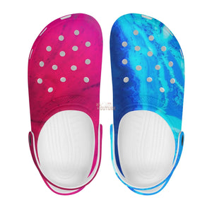 Ocean Sky Crocs - The Ebonee Kouture Experience Handbag Shop