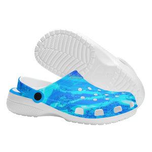 Ocean Sky Crocs - The Ebonee Kouture Experience Handbag Shop