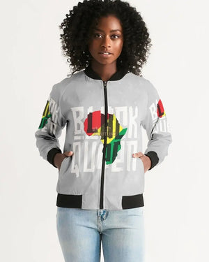 Queen of Africa Bomber Jacket - The Ebonee Kouture Experience Handbag Shop