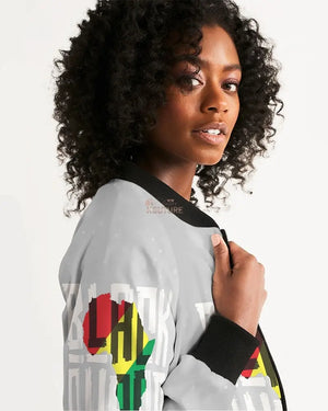 Queen of Africa Bomber Jacket - The Ebonee Kouture Experience Handbag Shop