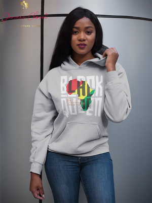 Queen of Africa Women's Hoodie - The Ebonee Kouture Experience Handbag Shop