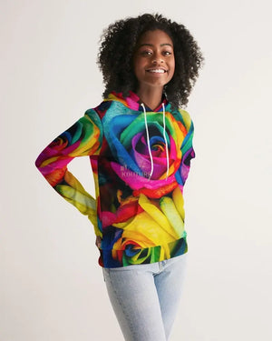 Rainbow of Roses Women's Hoodie Janae's Closet Boutique Shop