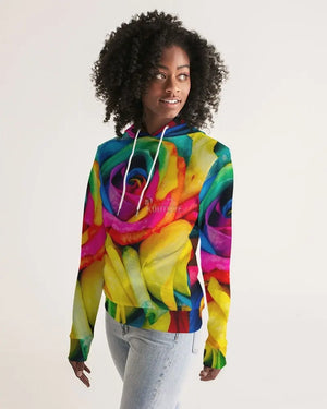 Rainbow of Roses Women's Hoodie Janae's Closet Boutique Shop