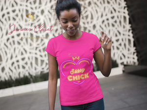 Sassy Chick Tee - The Ebonee Kouture Experience Handbag Shop