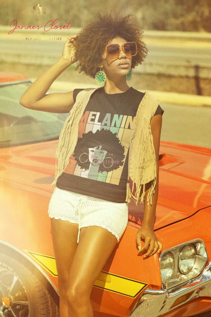 Shades of Black Melanin Tees