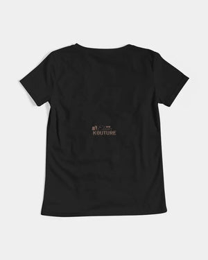 Sistas V-Neck Tee - The Ebonee Kouture Experience Handbag Shop