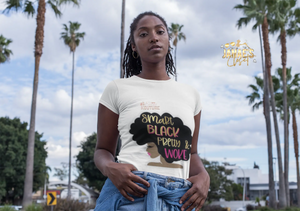 Smart Black Pretty & Woke Tee - The Ebonee Kouture Experience Handbag Shop