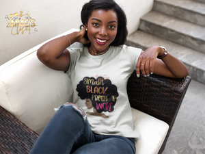 Smart Black Pretty & Woke Tee - The Ebonee Kouture Experience Handbag Shop