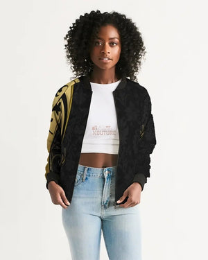 Synful Vibes Bomber Jacket - The Ebonee Kouture Experience Handbag Shop