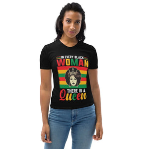 There Is A Queen T-shirt - The Ebonee Kouture Experience Handbag Shop