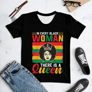 There Is A Queen T-shirt - The Ebonee Kouture Experience Handbag Shop