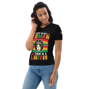 There Is A Queen T-shirt - The Ebonee Kouture Experience Handbag Shop