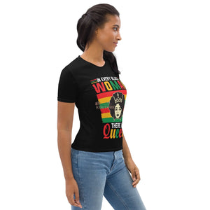 There Is A Queen T-shirt - The Ebonee Kouture Experience Handbag Shop