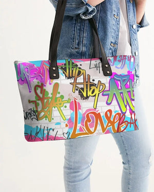 Urban Graffiti Stylish Tote - The Ebonee Kouture Experience Handbag Shop