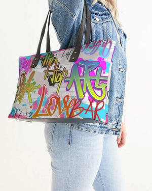 Urban Graffiti Stylish Tote - The Ebonee Kouture Experience Handbag Shop