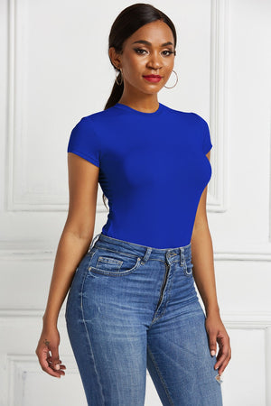 Rayna Knight Short Sleeve Bodysuit - The Ebonee Kouture Experience Handbag Shop