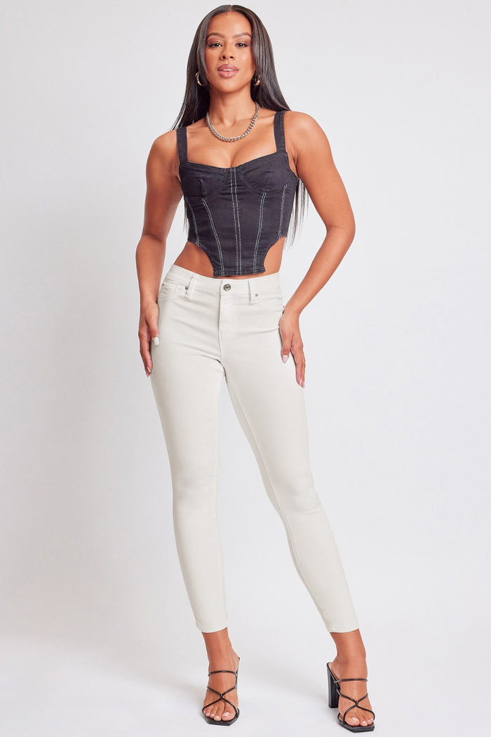 Yaya Miss Mid-Rise Skinny Jeans