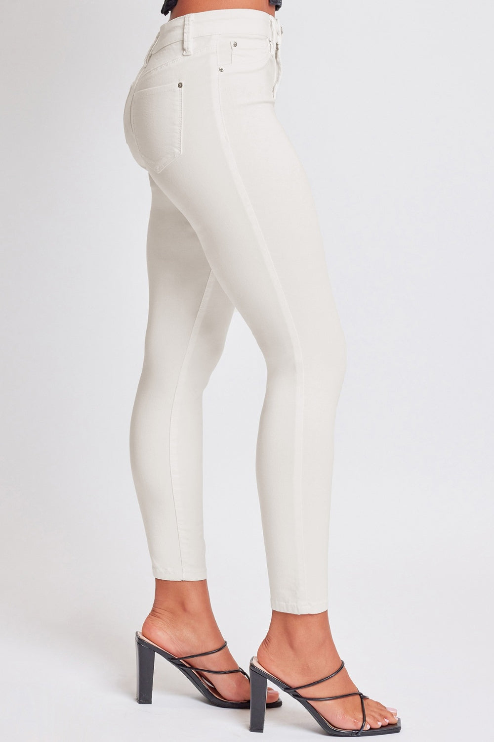 YMI Jeanswear Hyperstretch Mid-Rise Skinny Jeans Trendsi