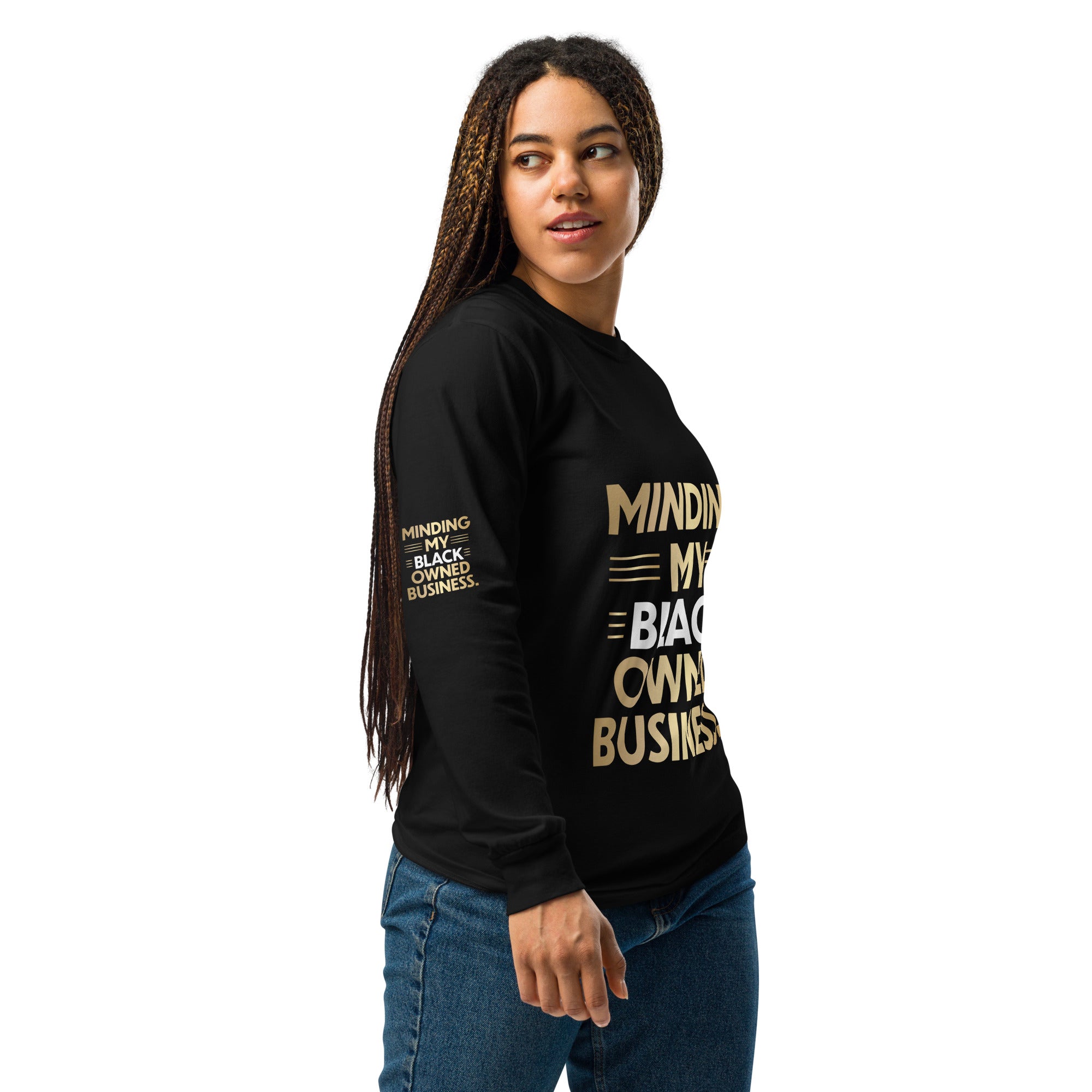 MMBOB long-sleeve shirt - The Ebonee Kouture Experience Handbag Shop