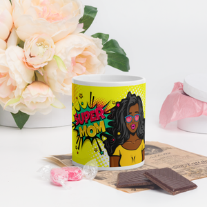 Supermom Glossy mug - The Ebonee Kouture Experience Handbag Shop