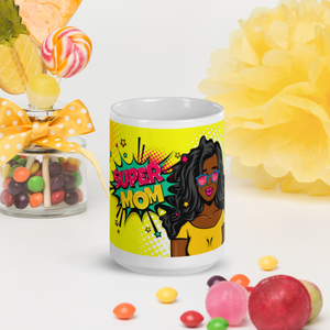 Supermom Glossy mug - The Ebonee Kouture Experience Handbag Shop