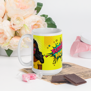 Supermom Glossy mug - The Ebonee Kouture Experience Handbag Shop