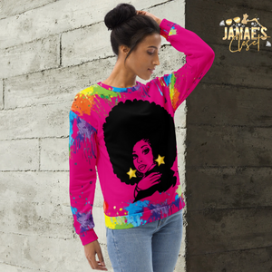 Brave Woman Sweatshirt - The Ebonee Kouture Experience Handbag Shop