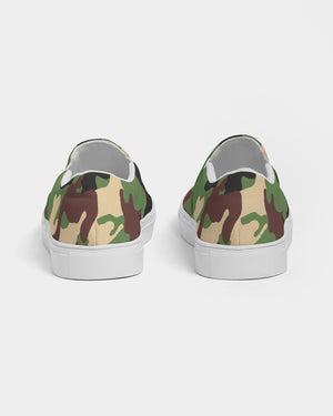 Camouflage  Women's Slip-On Canvas Shoe freeshipping - %janaescloset%