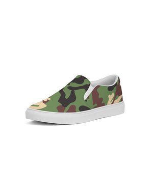 Camouflage  Women's Slip-On Canvas Shoe freeshipping - %janaescloset%