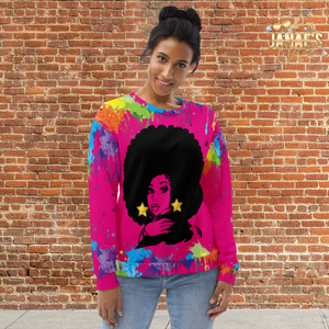 Brave Woman Sweatshirt - The Ebonee Kouture Experience Handbag Shop